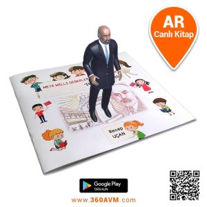 AR Canlı Kitap | Mete Milli Değerlerini Öğreniyor İstiklal Marşı