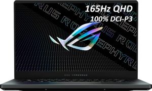 VR Ready – Asus  ROG Zephyrus  – 15.6" IPS QHD 165 Hz  Gaming Laptop - AMD Ryzen 9 5900HS - 10GB Nvidia Geforce  RTX 3080 - 16GB DDR4 RAM - 1TB PCIe 3 SSD - Win 10 Home - Siyah