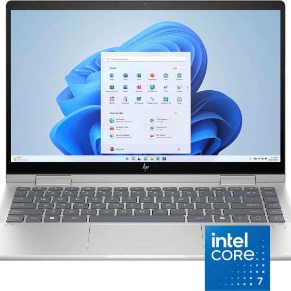 İkinci resim of HP Envy – 14" IPS FHD Dokunmatik 2'si 1 Arada Laptop Intel Core 7 150U Intel Graphics 16GB DDR4 RAM 512GB Pcle SSD Win 11 Home Gümüş