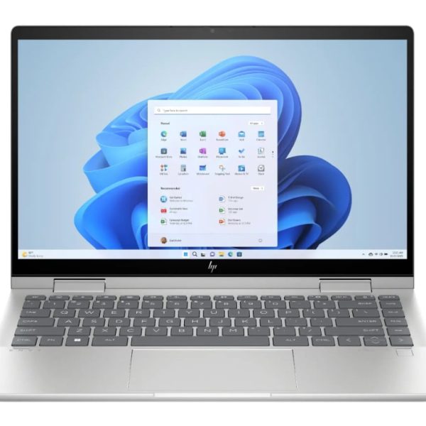 HP Envy x360 – 14" IPS FHD Dokunmatik 2'si 1' arada - Intel Core 5 120U - Intel Arc Graphics - 8GB DDR4 RAM 3200MHz - 512GB PCIe 4 SSD - Win 11 Home - Natural Gri