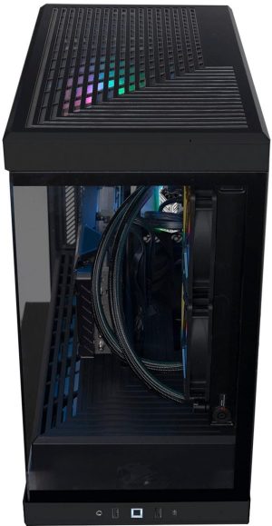 iBUYPOWER  Y40  – Gaming Desktop Dikey – Intel Core i7-13700KF – 12GB Nvidia GeForce  RTX 4070 – 32GB DDR5 RAM – SSD 1TB PCIe    – Win 11 Home – Liquid 700 watts Siyah