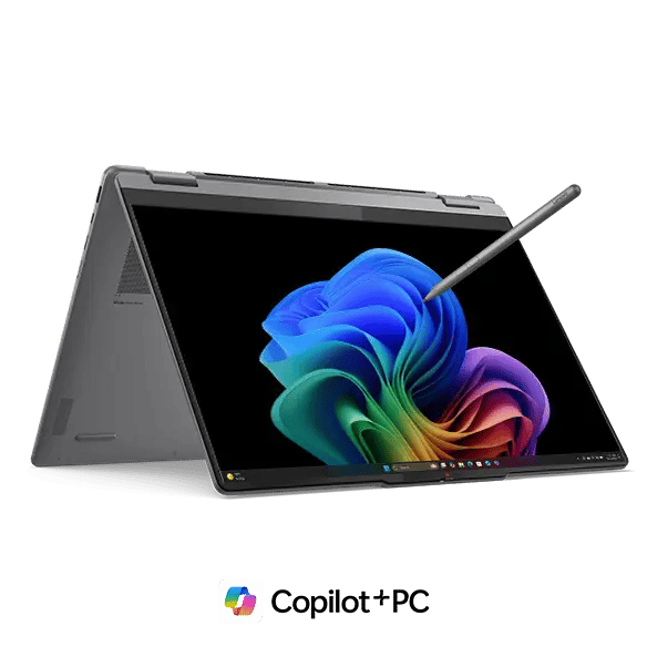 Lenovo – Yoga 7i 16" 2,8K OLED Dokunmatik 2'si 1 Arada Dizüstü Bilgisayar - Intel Core Ultra 7 258V - 32 GB RAM - Intel Arc - 1 TB SSD - WiFi 7 - Win 11 Pro - Ay Grisi