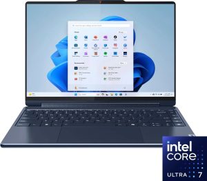 Lenovo Yoga 9i – 14" OLED Touchscreen 60Hz Dokunmatik 2'si 1' arada - Intel Core Ultra 7 155H - Intel Arc Graphics - 32GB LPDDR5X RAM 7467MHz - 1TB PCIe 4 SSD - Win 11 Home - Kozmik Mavi