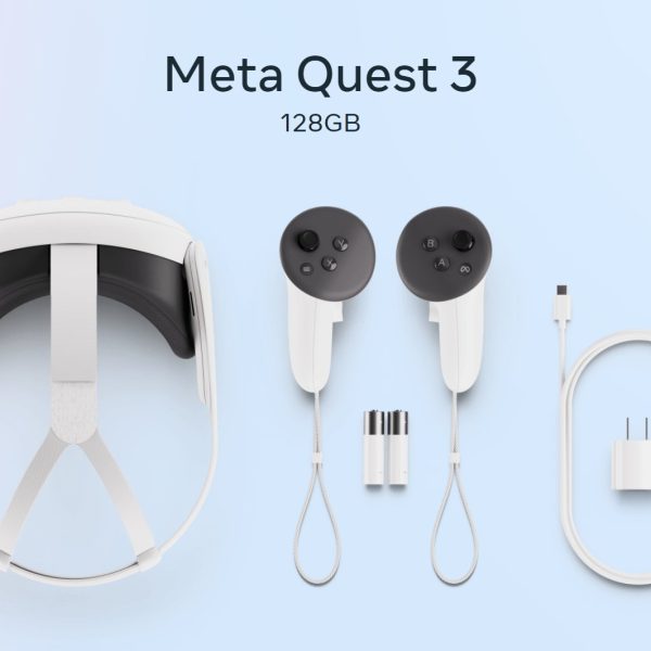 İkinci resim of Meta Quest 3 - Sıradışı Karma Gerçeklik Başlığı VR/MR/XR - 128GB - Beyaz (Resmi Distribütör Garantili)