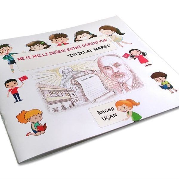 İkinci resim of AR Canlı Kitap | Mete Milli Değerlerini Öğreniyor İstiklal Marşı