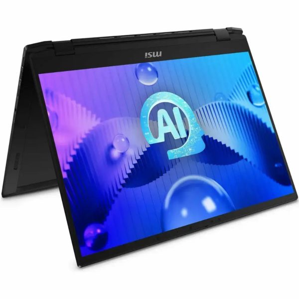 MSI Summit E16 AI Studio A1V – 16" IPS Touch 165Hz Dokunmatik 2'si 1' arada - Intel Core Ultra 7 155H - RTX 4060 - 32GB RAM - PCIe 4 SSD - Win 11 Pro - Mürekkep Siyahı
