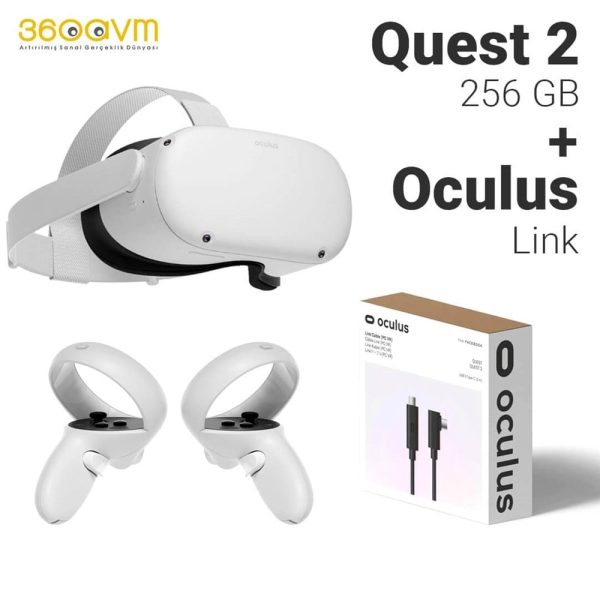 Meta Quest 2 256 GB Ve Oculus Link Kablosu