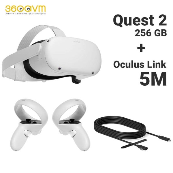 İkinci resim of Meta Quest 2 256 GB Ve Oculus Link Kablosu