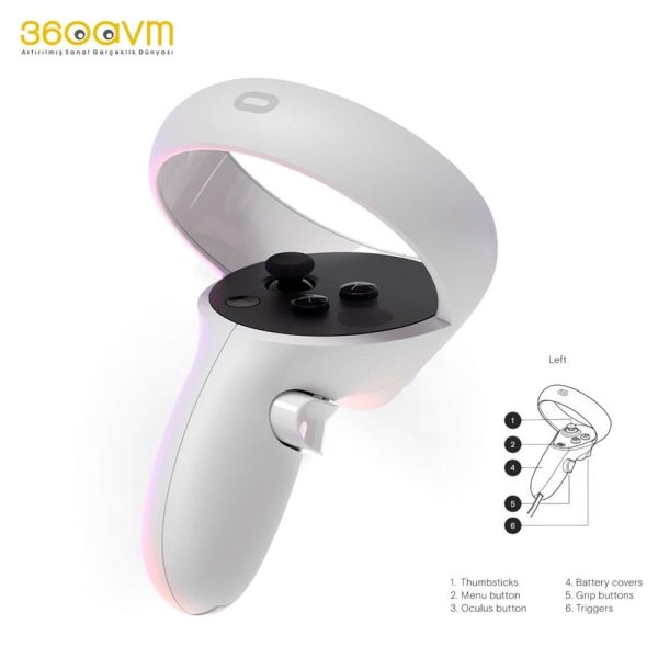 Meta (Oculus) Quest 2 Sol Kumandası