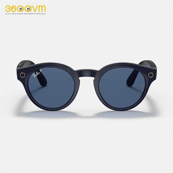 İkinci resim of RAY-BAN STORIES ROUND MAVİ