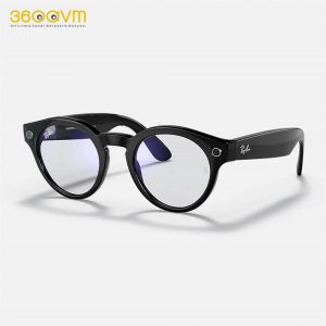 RAY-BAN STORIES ROUND SİYAH MAVİ IŞIK FİLTRELİ