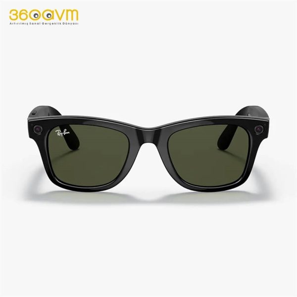 İkinci resim of RAY-BAN STORIES WAYFARER SİYAH - IŞIK FİLTRELİ