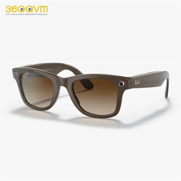 RAY-BAN STORIES WAYFARER KAHVERENGİ