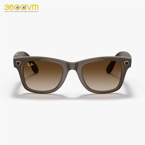 İkinci resim of RAY-BAN STORIES WAYFARER KAHVERENGİ