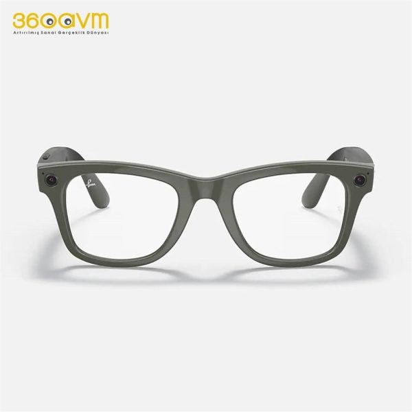 İkinci resim of RAY-BAN STORIES WAYFARER OLIVE AÇIK YEŞİL