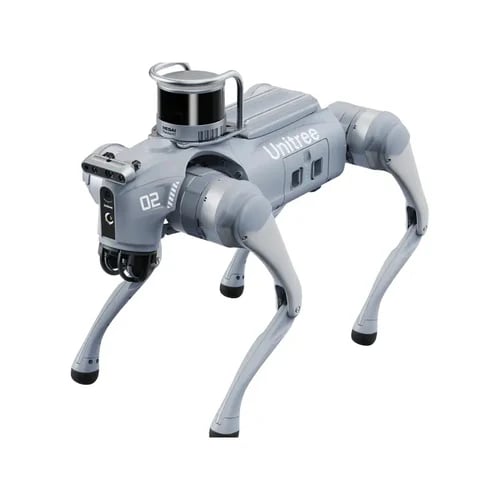 İkinci resim of Unitree Go2 EDU PLUS Robotik Köpek w/ Hesai XT16 LiDAR