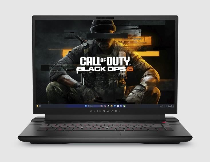 VR Ready – Alienware M16 – 16" LED WQXGA 240Hz Gaming Laptop - AMD Ryzen 9 7845HX - 12GB Nvidia GeForce RTX 4080 GDDR6 - 32GB DDR5 RAM 5200MHz - 1TB PCIe 4 SSD - Win 11 Home - Koyu Metalik Ay