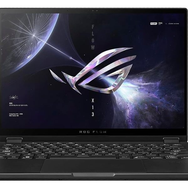 VR Ready – ASUS ROG Flow X13 – 13.4" LED QHD 165Hz Dokunmatik Gaming Laptop - AMD Ryzen 9 7940HS - 8GB Nvidia GeForce RTX 4060 - 16GB LPDDR5 RAM - 1TB Pcle 4 SSD - Win 11 Home - Simsiyah