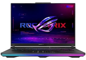 VR Ready – ASUS ROG Strix SCAR – 16" Mini-LED QHD+ 240Hz Gaming Laptop - Intel Core i9-14900HX - 16GB Nvidia GeForce RTX 4090 - 32GB DDR5 RAM - 2TB PCle 4 SSD - Win 11 Pro - Simsiyah