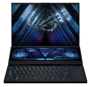 VR Ready – ASUS ROG Zephyrus Duo 16 – 16" IPS QHD 240Hz Dokunmatik Gaming Laptop - AMD Ryzen 9 7945HX - 16GB Nvidia GeForce RTX 4090 - 32GB DDR5 RAM - 2TB PCle4 SSD - Win 11 Pro - Siyah