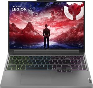 VR Ready – Lenovo Legion Slim 5 – 16" IPS WQXGA 165Hz Gaming Laptop - AMD Ryzen 7 7735HS - 8GB Nvidia GeForce RTX 4070 GDDR6 - 16GB DDR5 RAM 4800MHz - 1TB PCIe 4 SSD - Win 11 Home - Luna Gri