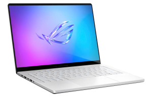 ASUS - ROG Zephyrus G14 14" 3K OLED 120Hz Gaming Laptop - Copilot+ PC - AMD Ryzen AI 9 HX - 32GB RAM - NVIDIA RTX 5080 - 2TB - Platinum White