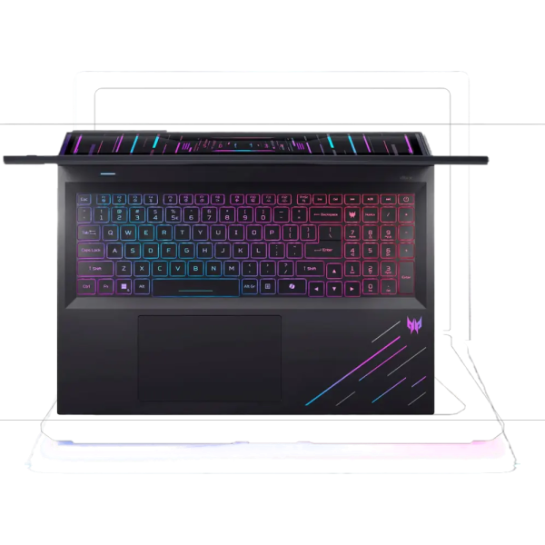 İkinci resim of Acer - Predator Helios 18 AI- 18" 240Hz Gaming Laptop - 3840 x 2400- Intel Core Ultra 9 - NVIDIA GeForce RTX 5090 – 64GB – 2TB - Abyssal Black