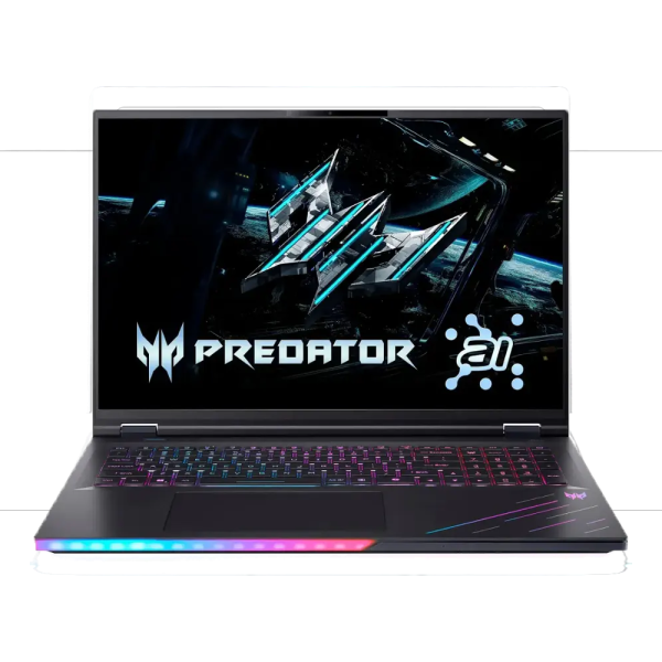 Acer - Predator Helios 18 AI- 18" 240Hz Gaming Laptop - 3840 x 2400- Intel Core Ultra 9 - NVIDIA GeForce RTX 5090 – 64GB – 2TB - Abyssal Black
