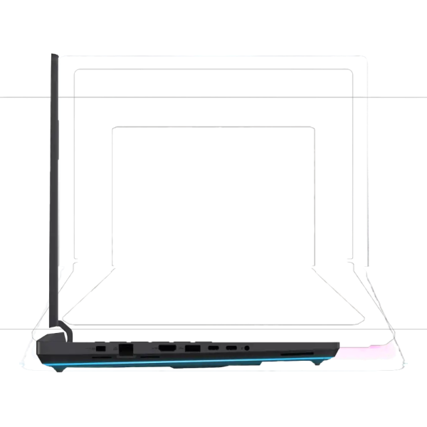 İkinci resim of ASUS - ROG Strix G16 16" 2.5K 240Hz Gaming Laptop - AMD Ryzen 9 9955HX3D with 32GB RAM - NVIDIA GeForce RTX 5070 Ti - 1TB SSD - Eclipse Gray - Open Box - Fair