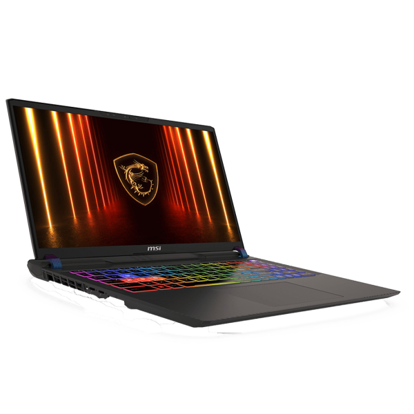 İkinci resim of MSI - 16" Gaming Laptop 2560 x 1600 (QHD+) - Intel Core Ultra 9 275HX with 32GB Memory - GeForce RTX 5070 Ti - 2 TB SSD - Cosmo Gray, Gray