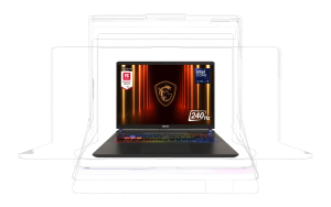 MSI - Vector 16 HX AI 16" 144Hz FHD+ Gaming Laptop - Intel Ultra 7-255HX - GeForce RTX 5070Ti - 16GB Memory - 1TBSSD - Cosmo Gray
